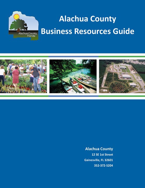 A photo of cover page of Business Resources Guide