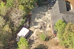 A photo of house from satellite view